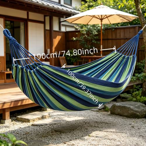 lazy hammock blue outdoor hammock with straps suitable for camping courtyard balcony backyard no portable hammock camping equipment and additions hammock with stand bedroom hammock living room hammock patio furniture