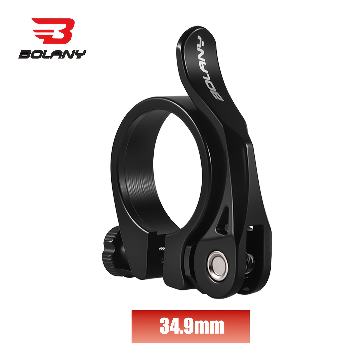 TEMU Bolany Mountain Bike And Road Bike Quick-release Seatpost Clamps, Made Of High-strength Aluminum Alloy, Feature -release And Design For , Making