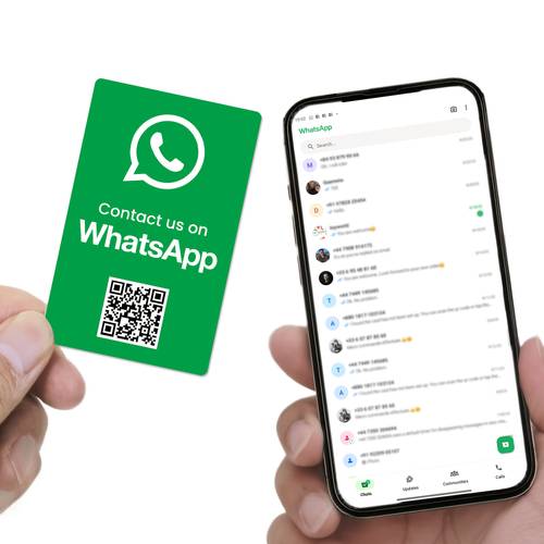 de nfc tap y código qr, de chat nfc, configuración con gestión de de reseñas, para reseñas de s y de redes sociales