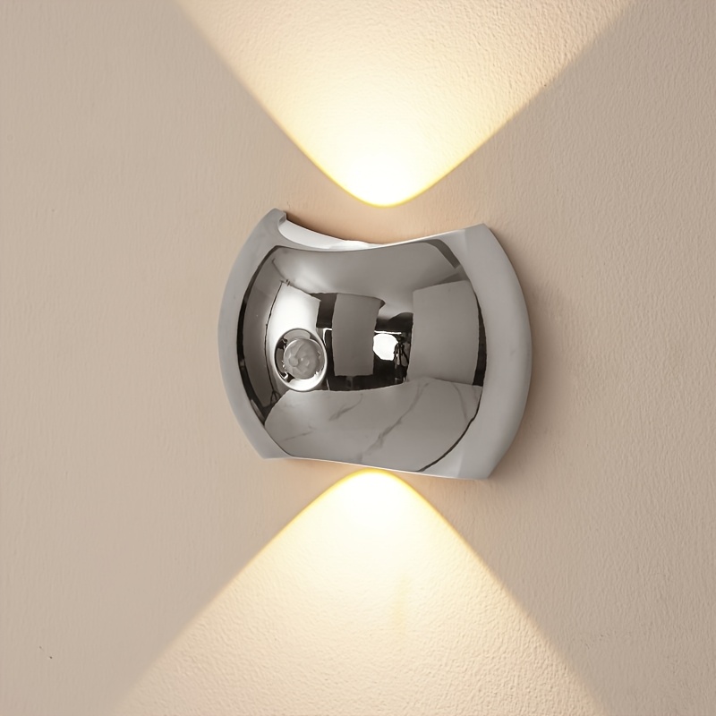 Usb -sensing Led Wall Lamp. Bedside Light. Auto . Ideal For Offices, Closets, Display Cabinets, , Bedrooms, And Staircases As Artistic Decor. Home Decor. Valentine's Day Decorative Lighting