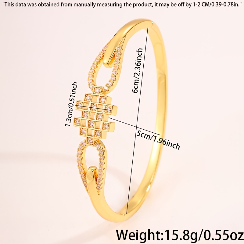 2pcs Chinese Style Plate Buckle Stainless Steel & Copper Bracelet Set