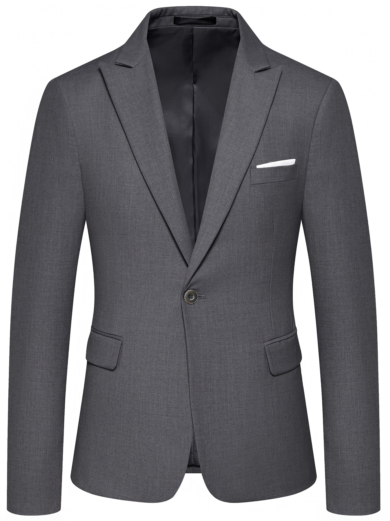 3pcs Men's Slim Fit Red Blazer Set - Elegant Business Casual Suit with Double-Breasted Jacket, Matching Pants & Vest, Elastic Waistcoat, Polyester - Perfect for Formal or Semi-Formal Occasions