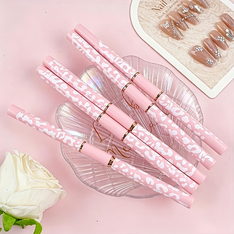 5pcs Professional Nail Art Brush Set with Dual-Ended Handles