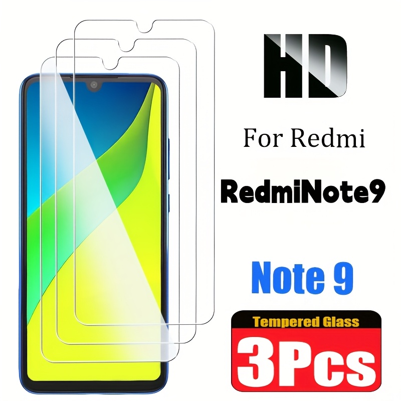 TEMU 3pcs Tempered Glass Phone Cover Suitable For Redmi Note 9 3pcs Tempered Glass Phone Cover Suitable For Redmi Note 9