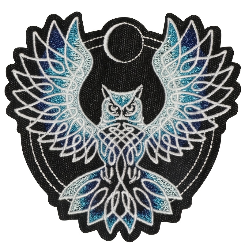 1pc -the- Embroidery Iron-on/sew-on Patch - Mixed Colors Intricate For Jackets, Backpacks, Jeans & T-shirts