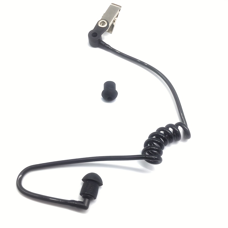 TEMU A Soft Replacement Sound Tube In A Single Package, Suitable For Radio Headsets, Role-playing, Without Battery