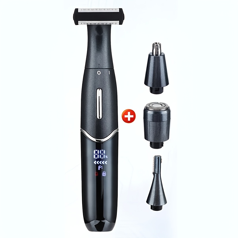 usb charging nose and ear hair trimmer portable electric nose hair trimmer   with 150mah lithium battery mini   fast charging through computer and car usb interface made of plastic material Product details 9