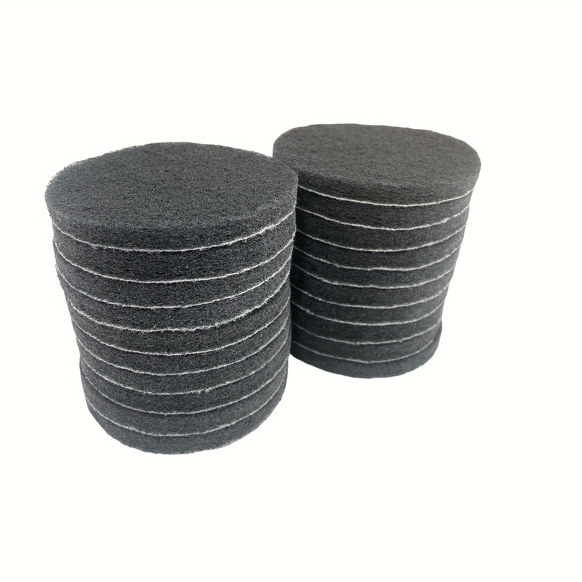 

Set Of 8 Heavy-duty 4-inch Scrubbing Pads, For Cleaning , Bathroom, Grout, Carpets, Showers, Tubs, Grills, And Tiles, With A Diameter Of 100mm.