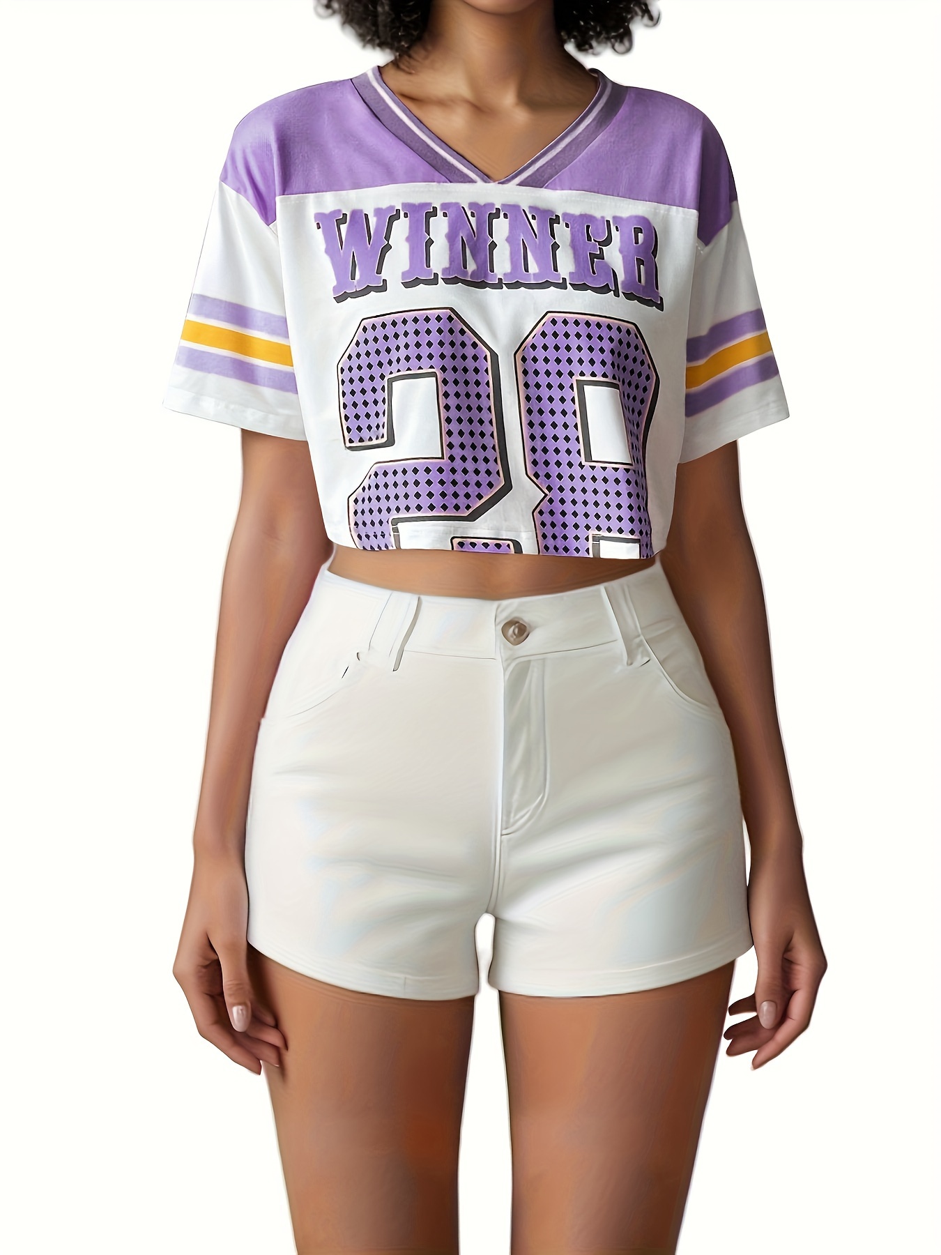 camiseta fútbol americano mujer estampado Temu Uruguay