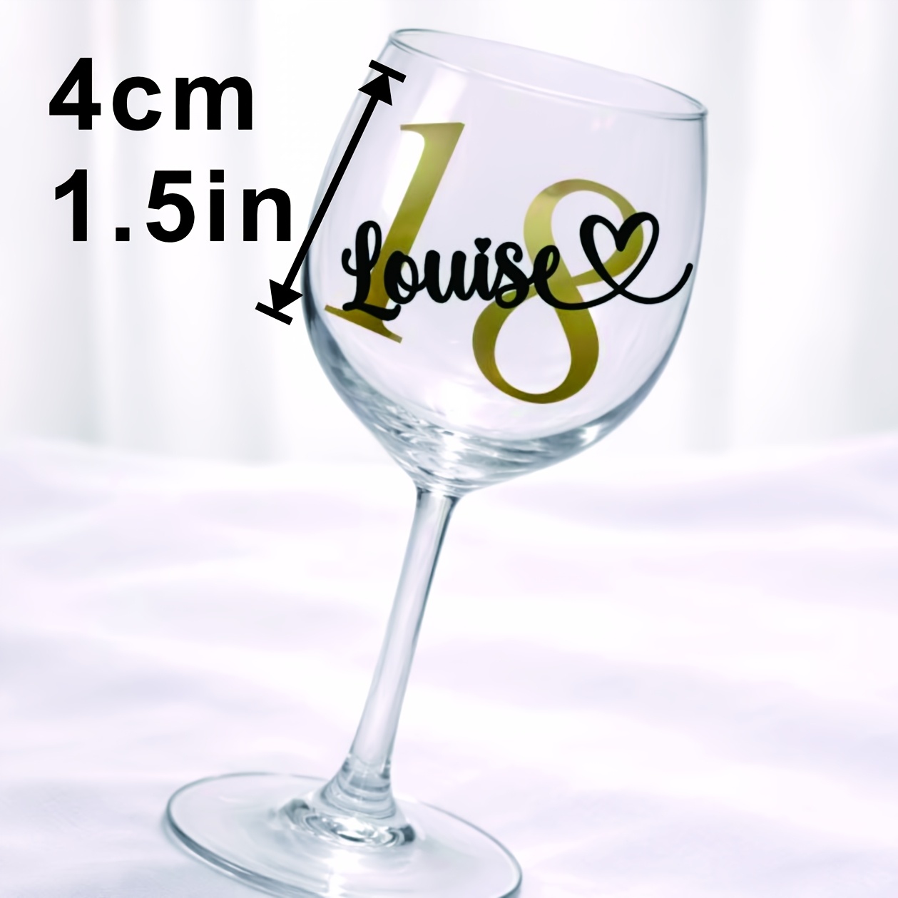 TEMU Juego de decoración para fiestas festivas con combinación multicolores, letrero de cristal, placa de personalizada para banquete de boda, diseño