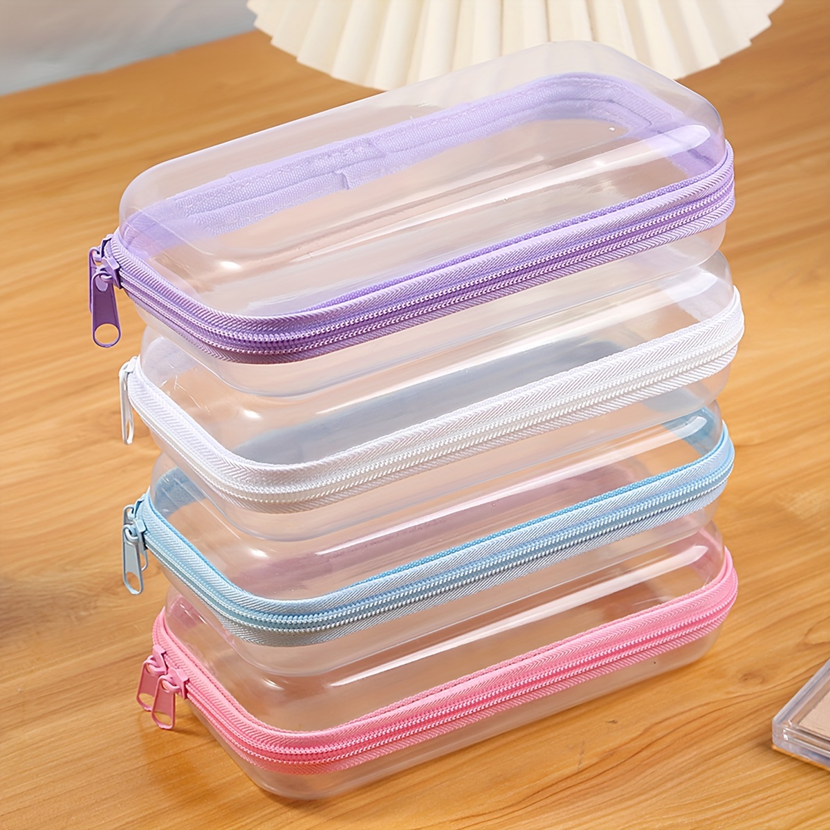 

4- Unisex Pvc Makeup , Double Cosmetic , Portable Organizers For [2xd] - , No , Unscented