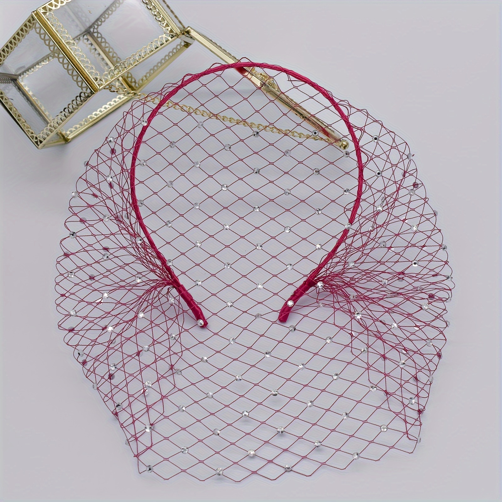 jm06 свадебная вуаль-решетка для птиц, блузгер, белая повязка на голову, вуаль для невесты, фата, черная маска, вуали, украшения для волос, детали для женщин 3