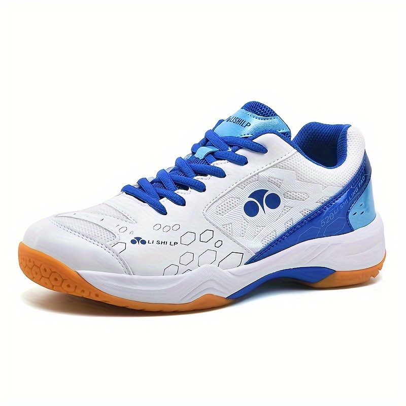 

Men's Professional Badminton Shoes, Comfy And Breathable With Non Slip Sole, Shock Absorption Volleyball Shoes, Tennis Shoes