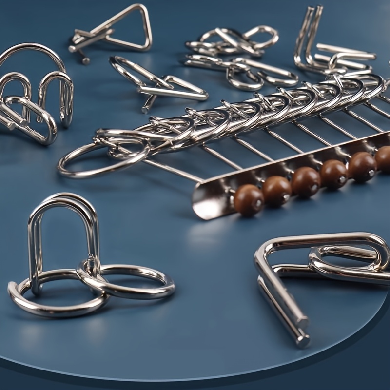 Traditional Chinese Puzzle Toy, The Nine Linked Rings