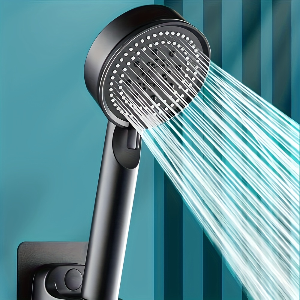 Five-Speed Multifunctional Handheld Shower Head with Pressure Boosting