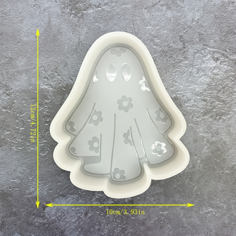 Image of 1pc Of Floral Dress Little Shaped Car Air Freshener Silicone Mold, Handmade Resin Drip Mold, Silicone Mold For Candles, Air Fresheners, And Soap
