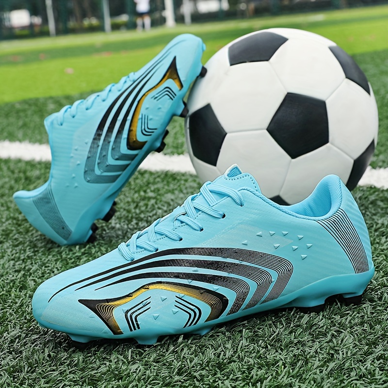 Botas de Fútbol Profesionales para Hombre - Zapatillas Ligeras Unisex con Parte Superior de PU y Suela de TPU para Mayor Agarre, Ideales para Entrenamientos y Partidos en Césped Artificial - Zapatos de Fútbol Profesionales │ Zapatillas de Equipo │ Botas de Fútbol Profesionales para Exteriores