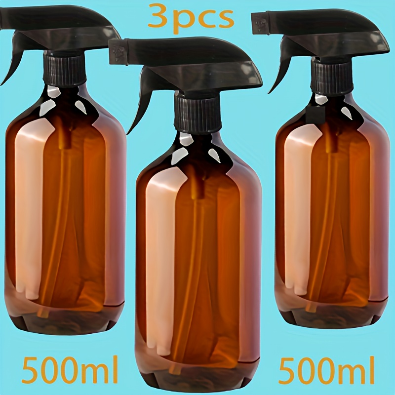 E-shop 3er Set Verstellbare Handpumpen-Sprühflaschen, Hochdruck-Nebelsprüher, Wiederverwendbar für Gartenarbeit, Reinigung und Friseur