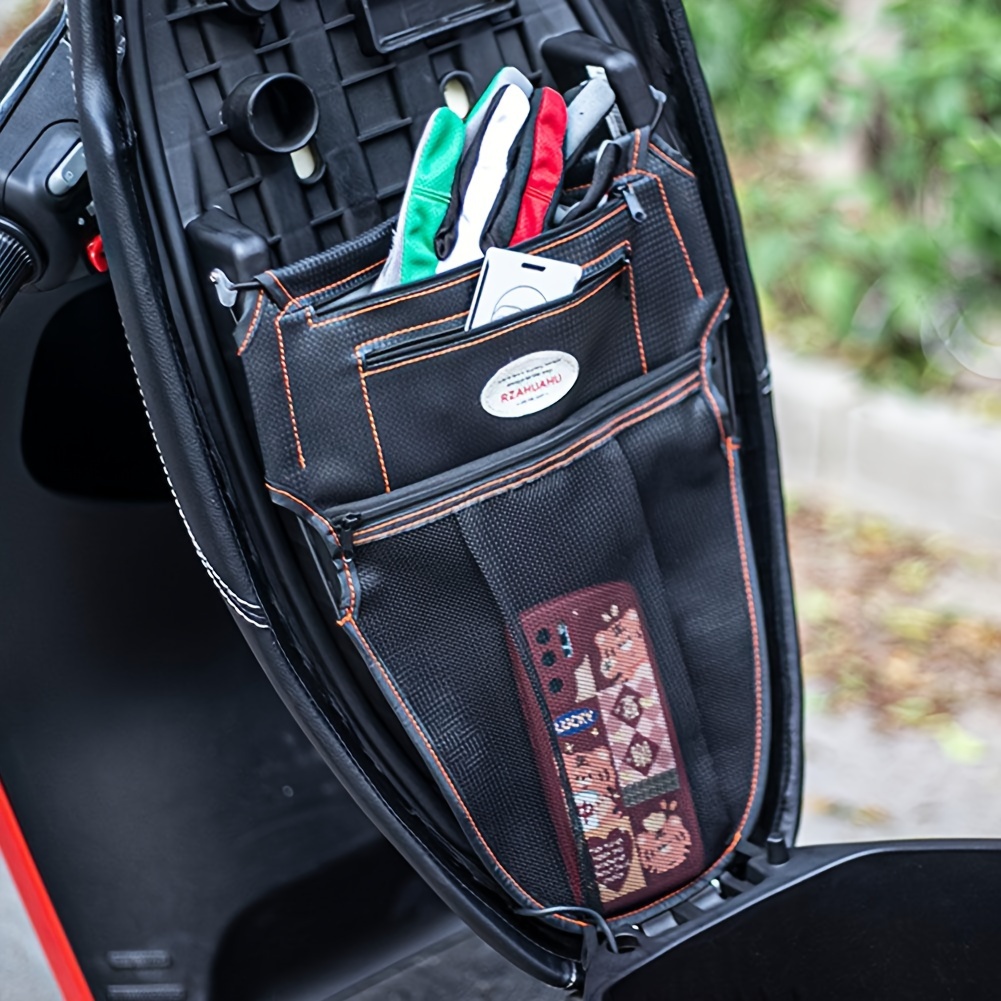Borsa da ciclismo per moto, veicoli elettrici, scooter, borsa portaoggetti da sella