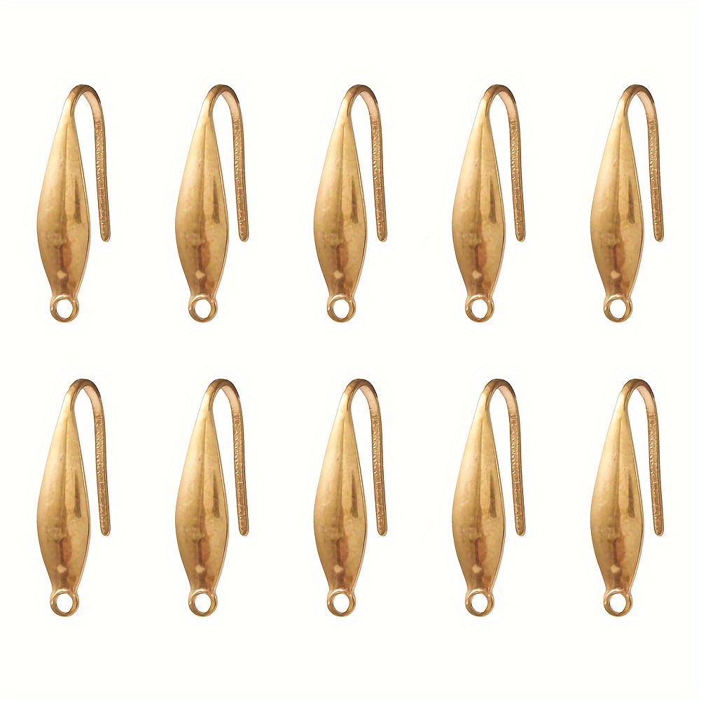Hooks 316 Stainless Steel Fish Hook Earrings Hypoallergenic - Temu