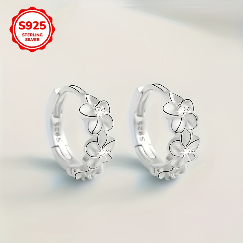 

925 Pure Silvery Elegant Design Hoop Earrings - For , Festivals And Gifts | Vintage Bohemian Style