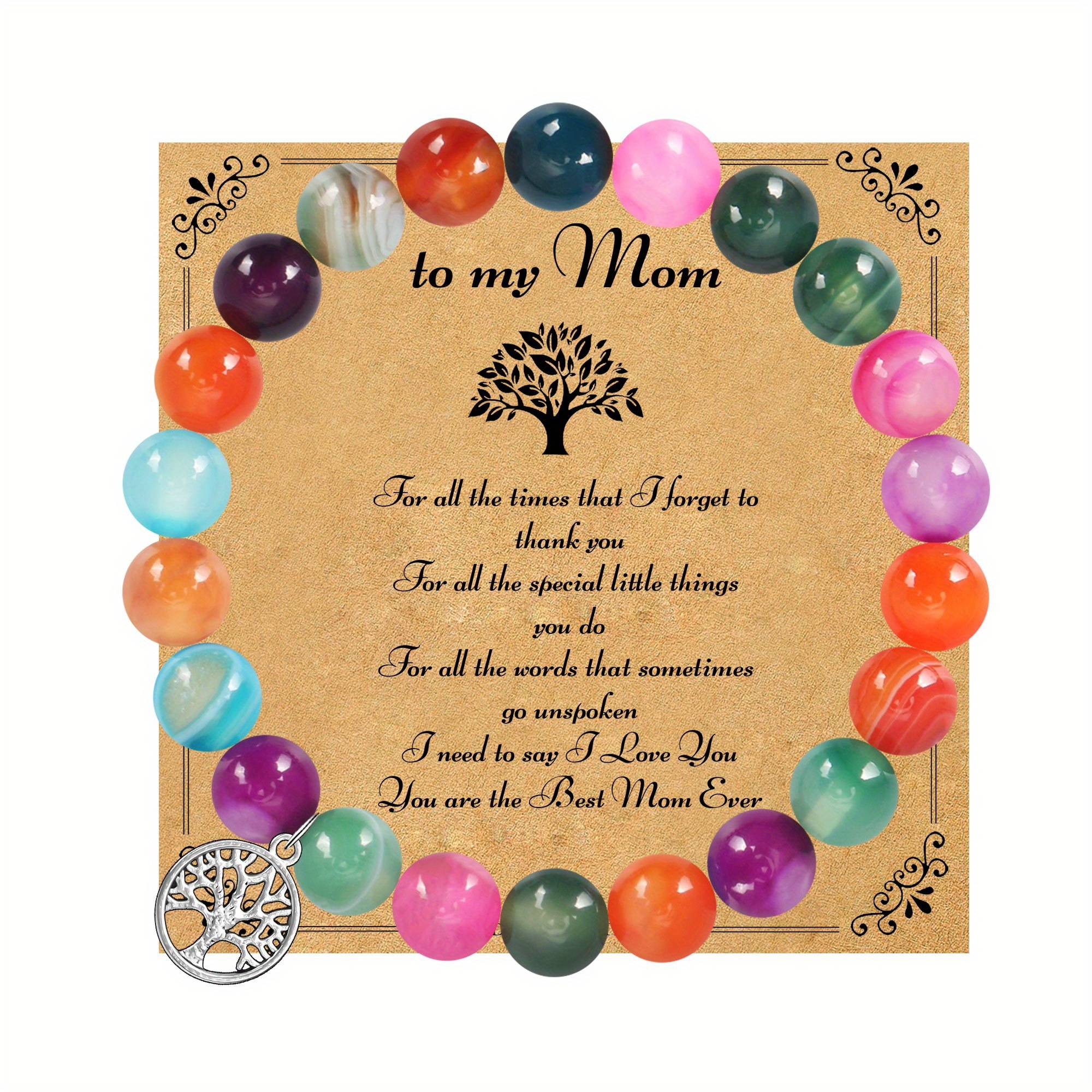 Meaningful Tree of Life Bracelet for Mother's Day Gift