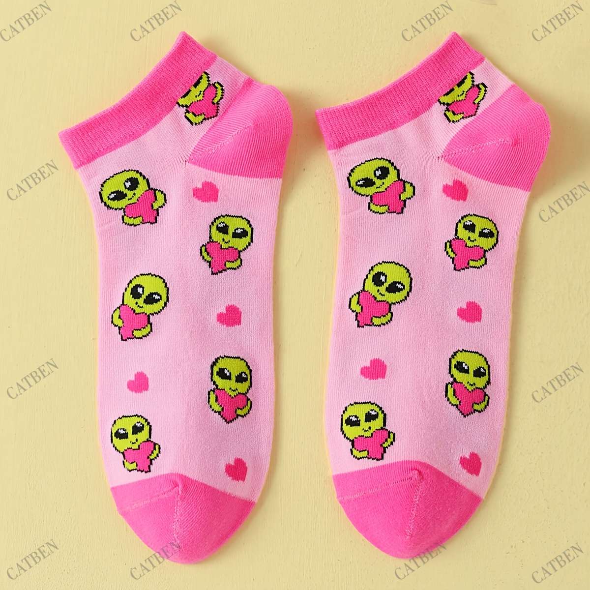 Image of 1 Pair Crazy Socks Socks Halloween Socks Novelty Sock For Women Pattern For Party Costume Gift Socks For Men Halloween Socks Casual Funny Socks Lovers