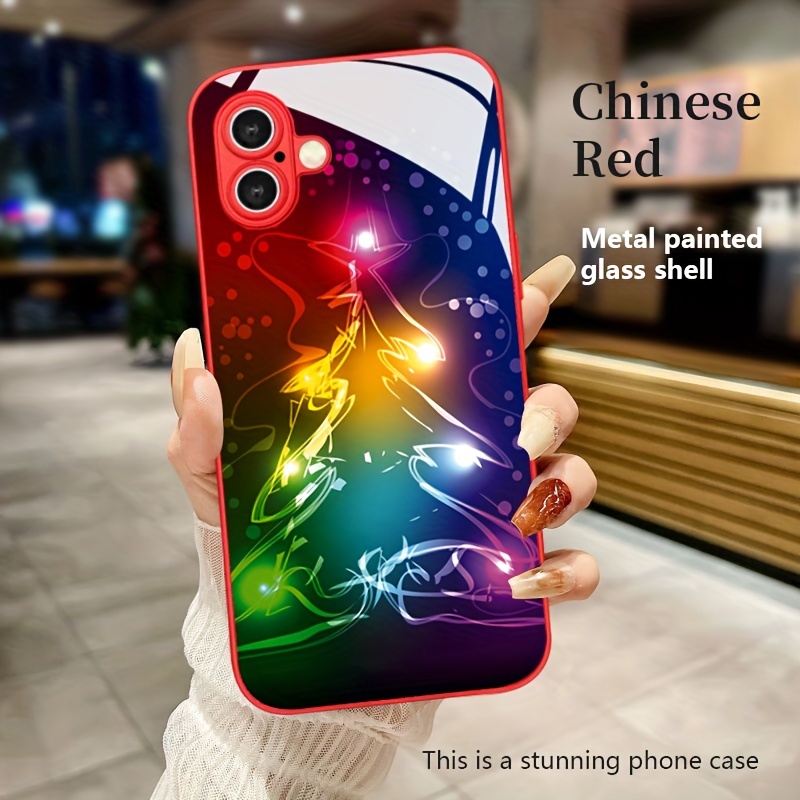 

Glowing Christmas Suitable For Iphone16/15/14/13/12/11/xsm/xr/xs/x/7 Phone , Easter , Christmas And Decoration/ For Girlfriend, , Or