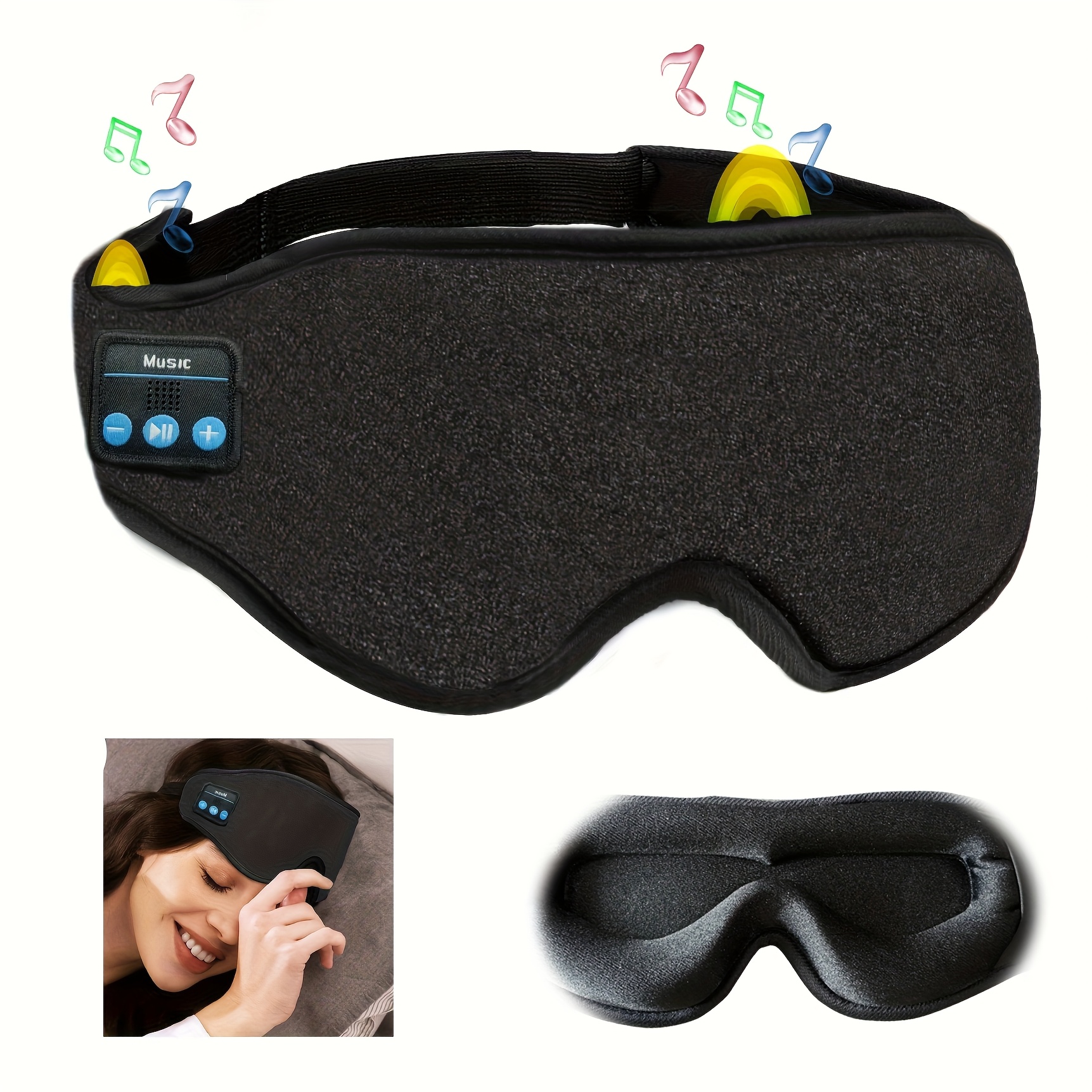 Sleep Mask with BT 5.2 Headphones