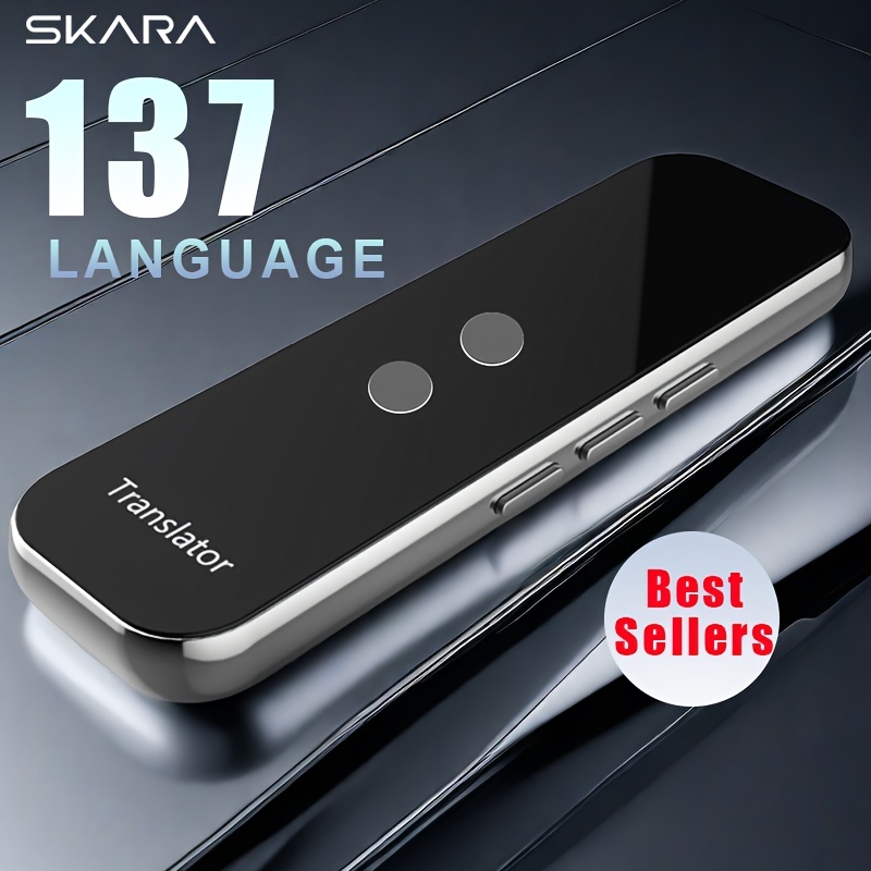 

Portable Language Translator Device, Instant Translator, App Online Voice Translation, 137 Languages , High Translator Device For Travel