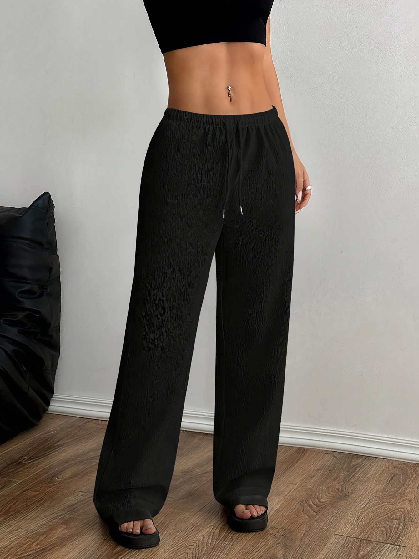 Pantalon De Sport évasé Pour Femme En Jersey Stretch Bleu Move