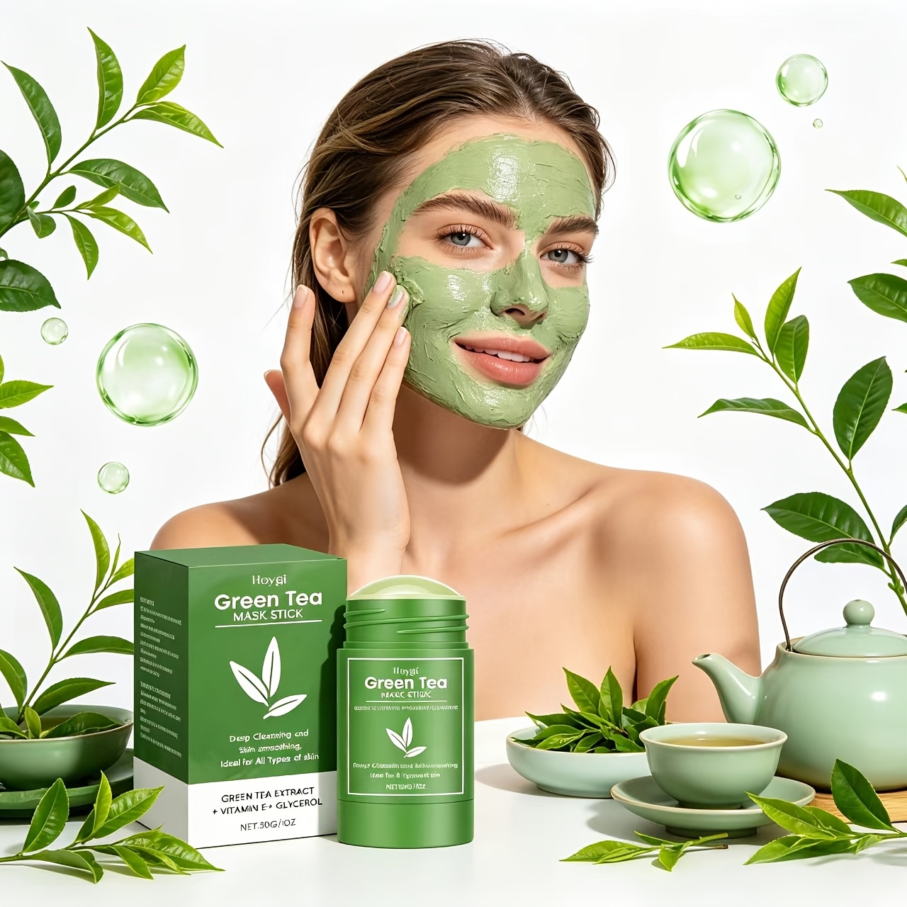 green mask stick sold on Temu United States