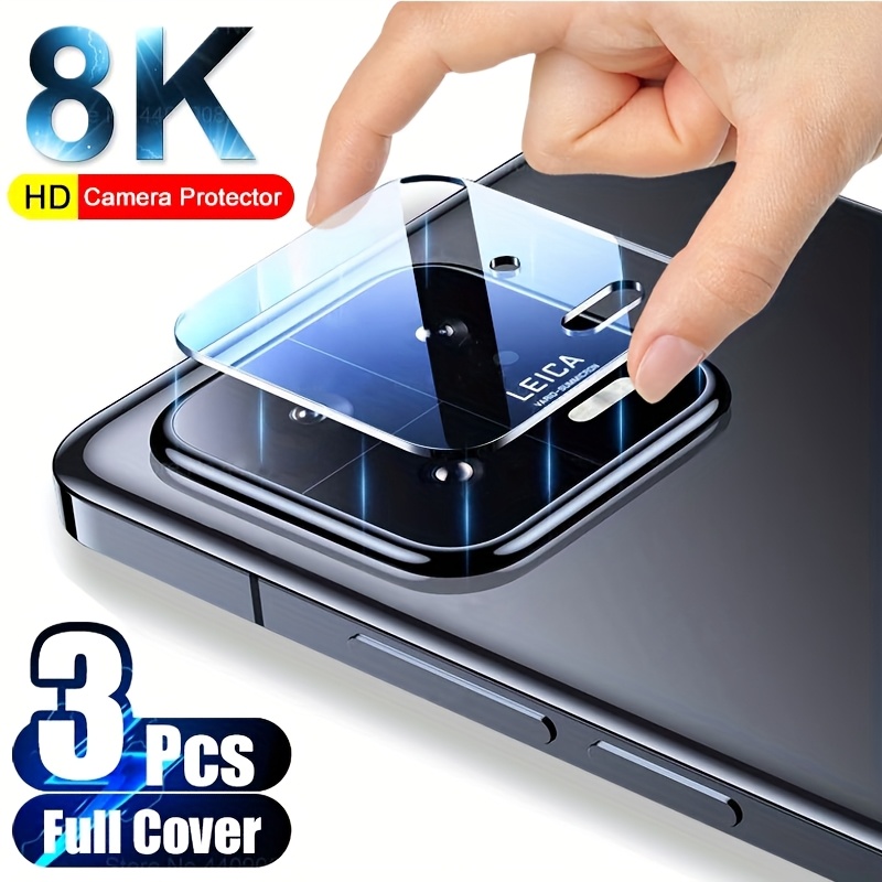 Image of 3-pack Camera Lens Film For Xiaomi 15 Ultra 14t 14 13 13t Pro 12 12t Pro 11t Pro 11 Lite 5g Ne Camera Screen Protector Lens Protector, [99.99% ][9h Hardness][case Friendly]
