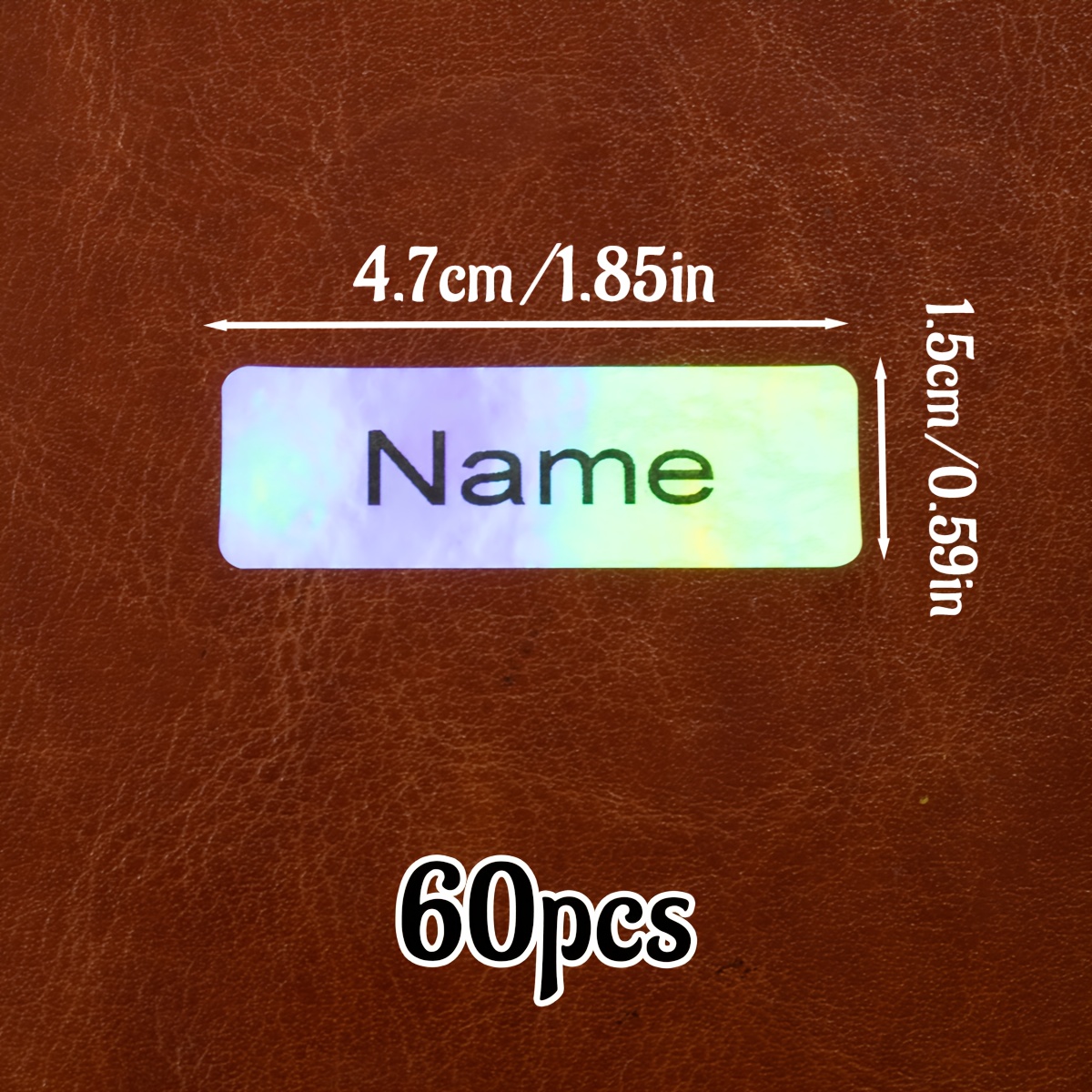 Image of 60/100/200/500pcs Custom Stickers, Personalized Name Labels Stickers, Custom Name Tag Stickers, Customizable Stickers, Custom Sticker Personalizados, Birthday Gifts, Family, Son, Daughter