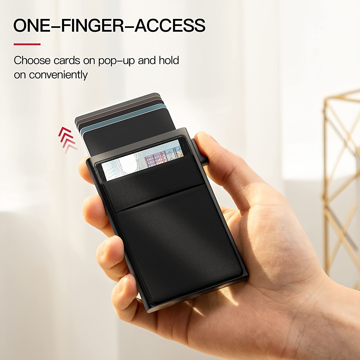 card holder wallet men sold on Temu United States