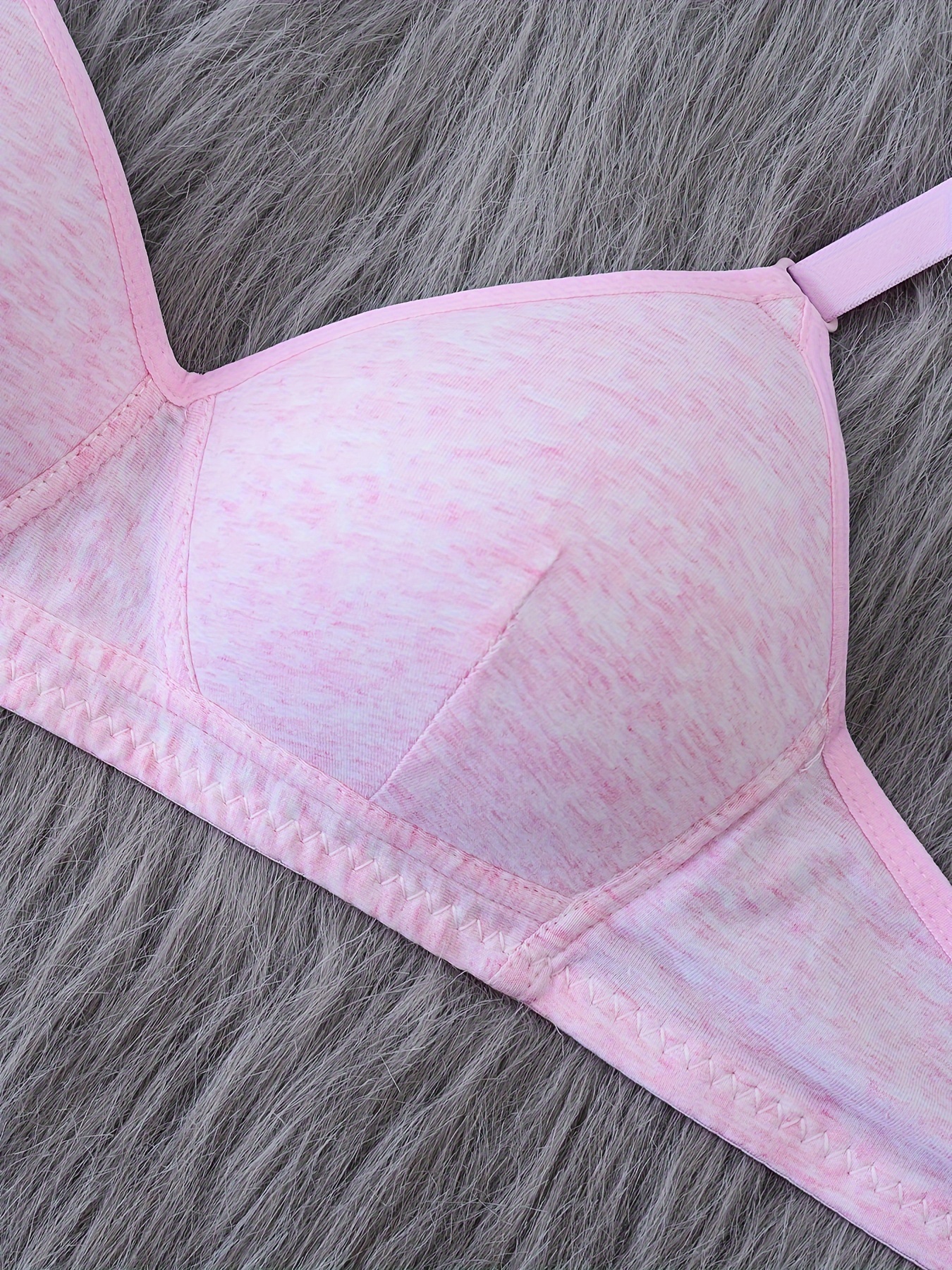 Buy Alishan Seamless Cotton Blend Lightly Padded Non Wired Everyday  Multiway Straps T-Shirt Bras Pink at