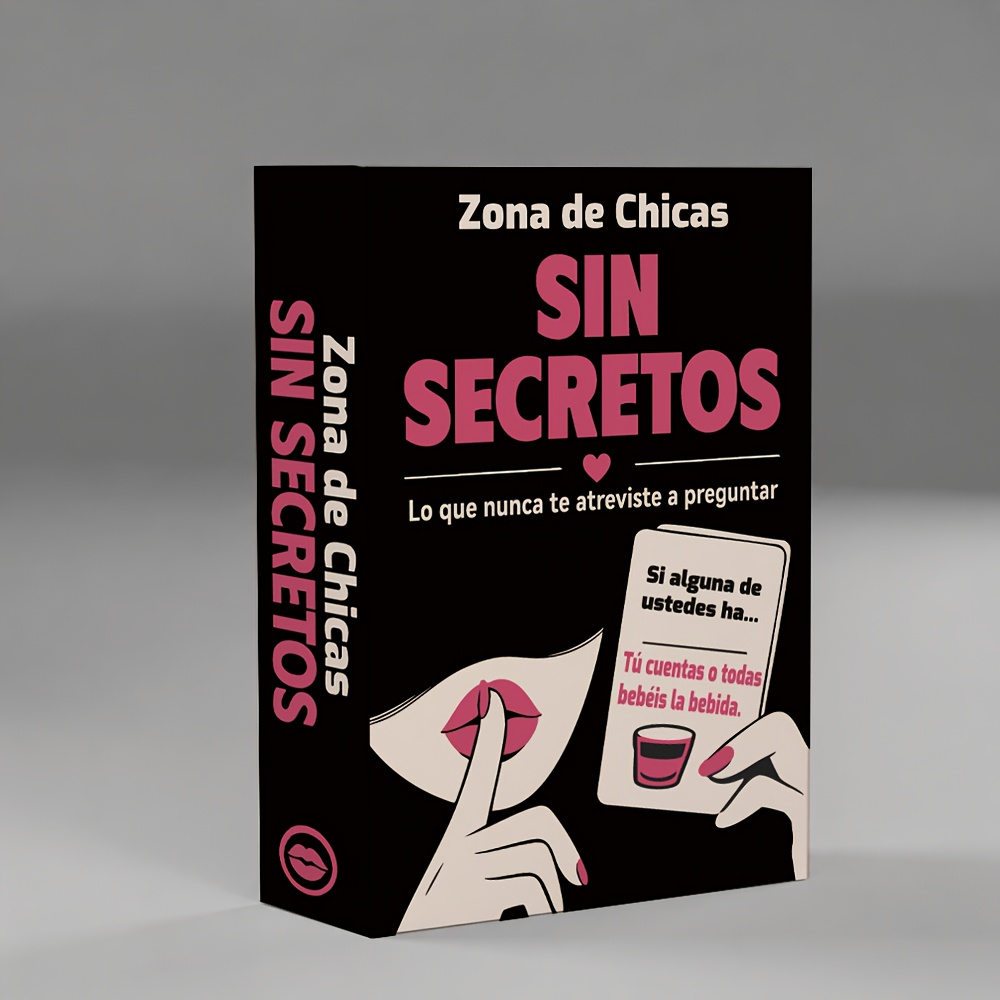TEMU en español " Girls Zone" - Juego de mesa para de chicas, adecuado para despedidas de soltera, preguntas y romper el hielo, juegos de viaje y