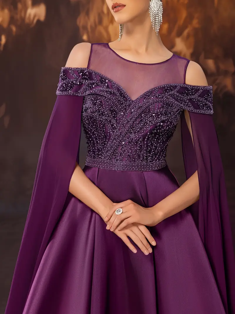 high end vintage purple satin shoulder beaded - Temu Cyprus high end vintage purple satin shoulder beaded - Temu Cyprus