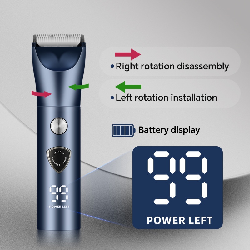 5 in 1 professional body hair trimmer womens groin and body trimmer replaceable head electric shaver including shaver head hair clipper nose hair trimmer and eyebrow knife Product details 2