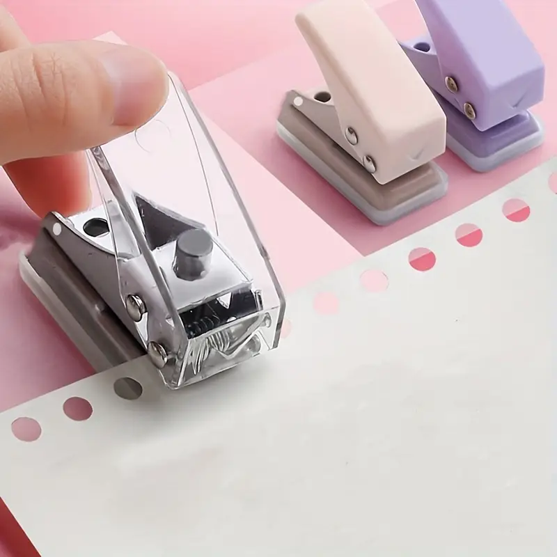 Kleine handperforator, mini metalen snijder, 5 x 5 x 3,1 cm, apparaat Kleine handperforator, mini metalen snijder, 5 x 5 x 3,1 cm, apparaat