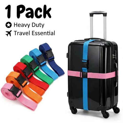 sturdy luggage straps designed to prevent theft featuring stylish woven patterns suitable for personal and professional use come with an adjustable shoulder strap snap closure and are machine washable