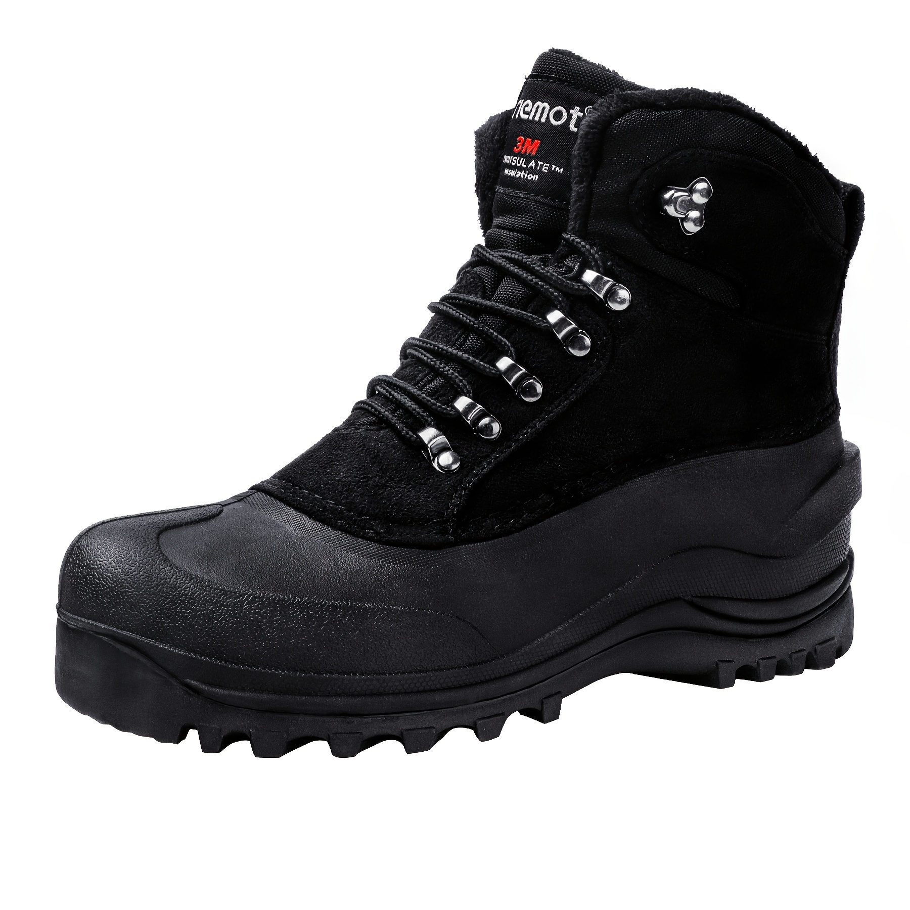 Riemot Women's Men's Snow Boots High Quality Winter Boots Outdoor Anti-slip Comfortable Boots For Hiking Trekking Walking Camping