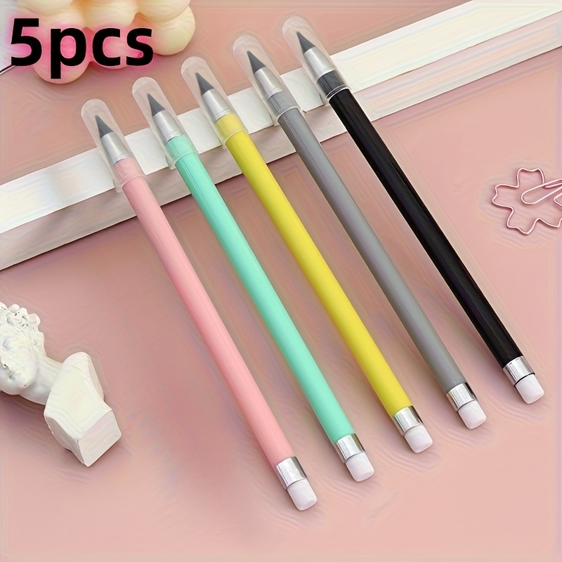Image of 5pcs/12pcs Rencils That Do Not Need To Be , Eternal Pencils That Are , Sketching Pencils