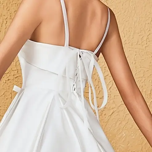 satin homecoming dresses teens 2024 prom dress a line formal - Temu satin homecoming dresses teens 2024 prom dress a line formal - Temu
