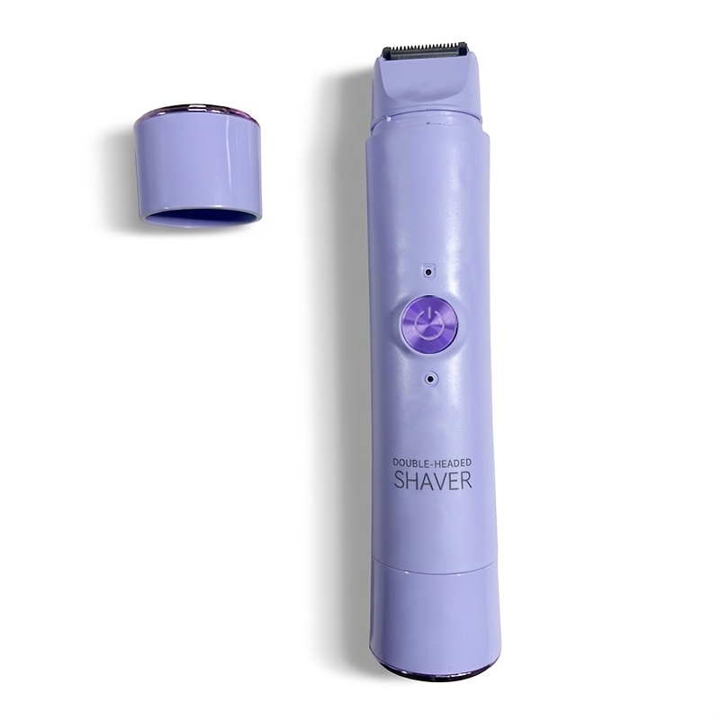 E-shop 2-in-1 Elektrisches Haarentfernungs-Set – USB-wiederaufladbarer Trimmer, Körperhaartrimmer für Achseln, Bikinizone, Beine, Epilierer,