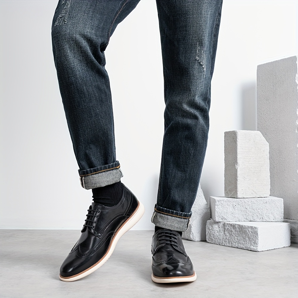 Wear Formal Shoes Jeans With Oxford Shoes Classy Men's Shoes