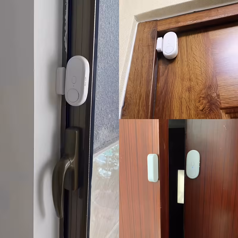 secure your for home with window door alarm wireless door magnetic open alarm burglar alert 120db loud low middle high volume magnet doorbell chime for safety and guest Product details 3