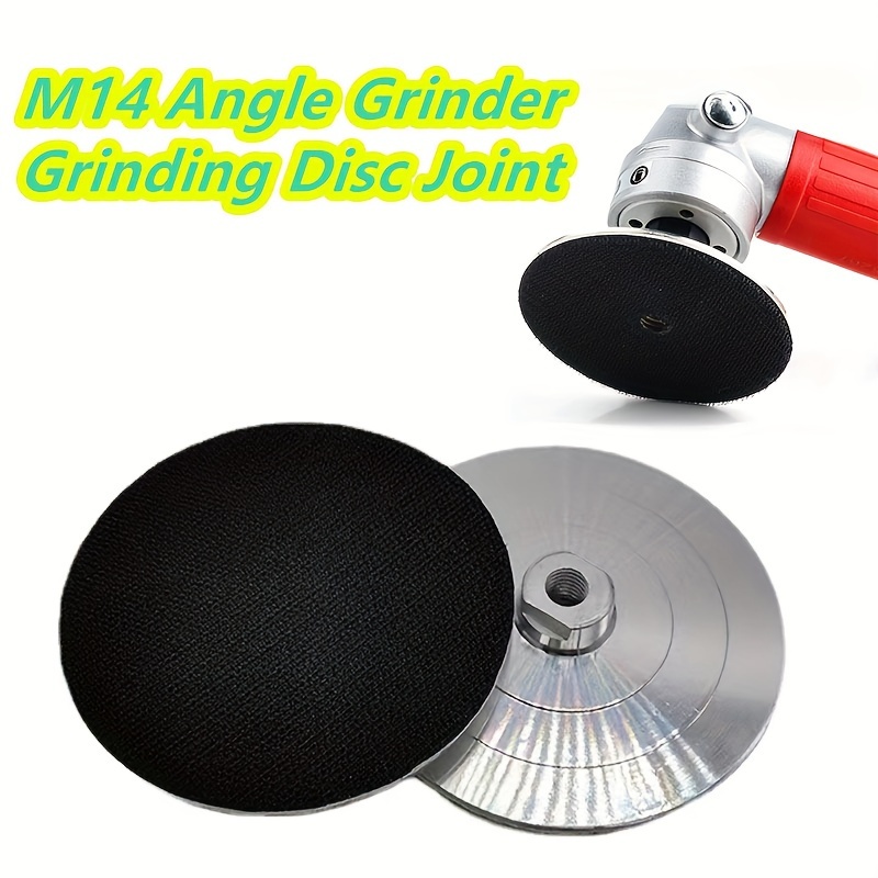 

Aluminum Alloy M14 Angle Grinder Disc Joint, 4-inch Backer Pad For Polishing Machine, Strong Connection, Uncharged Power Mode, Versatile Use With Diamond Polishing Pads