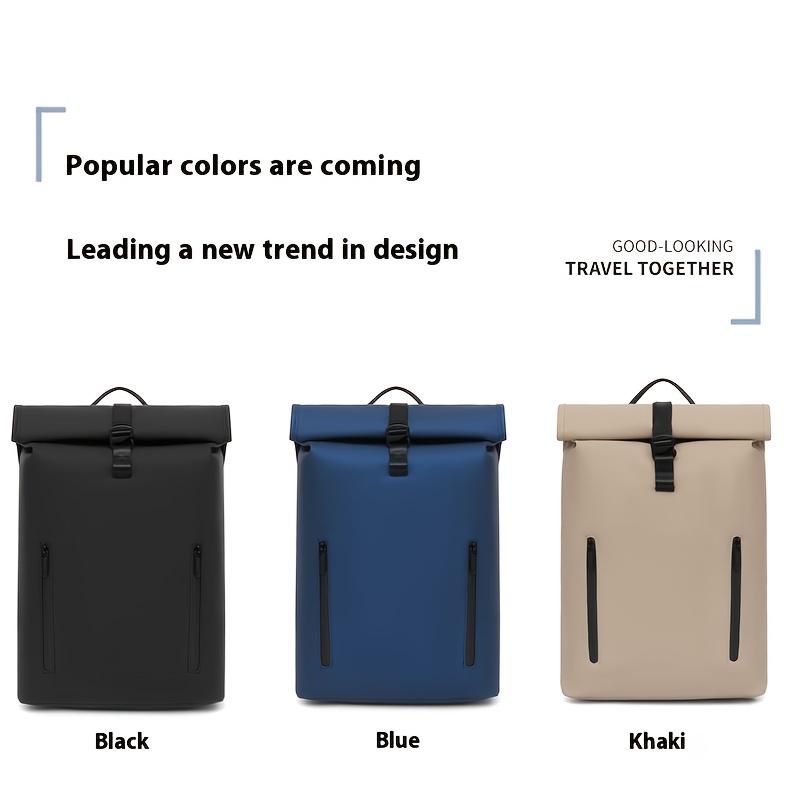 Men's Large Capacity Travel Backpack, Carry-On Backpack, Separate Laptop Compartment, Outdoor Sports Hiking Daypack for Casual Daily Use