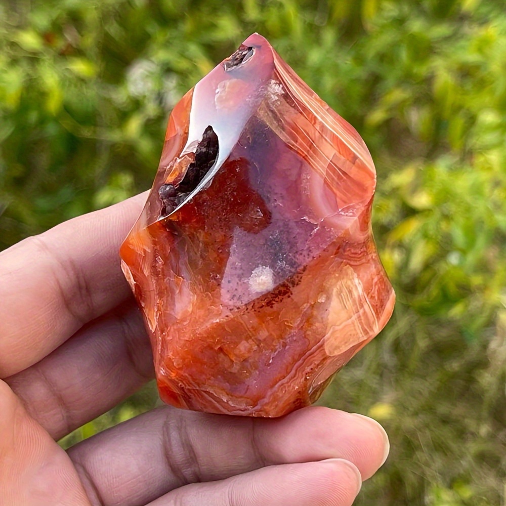 Carnelian Agate outlet Crystal Flame Spiral